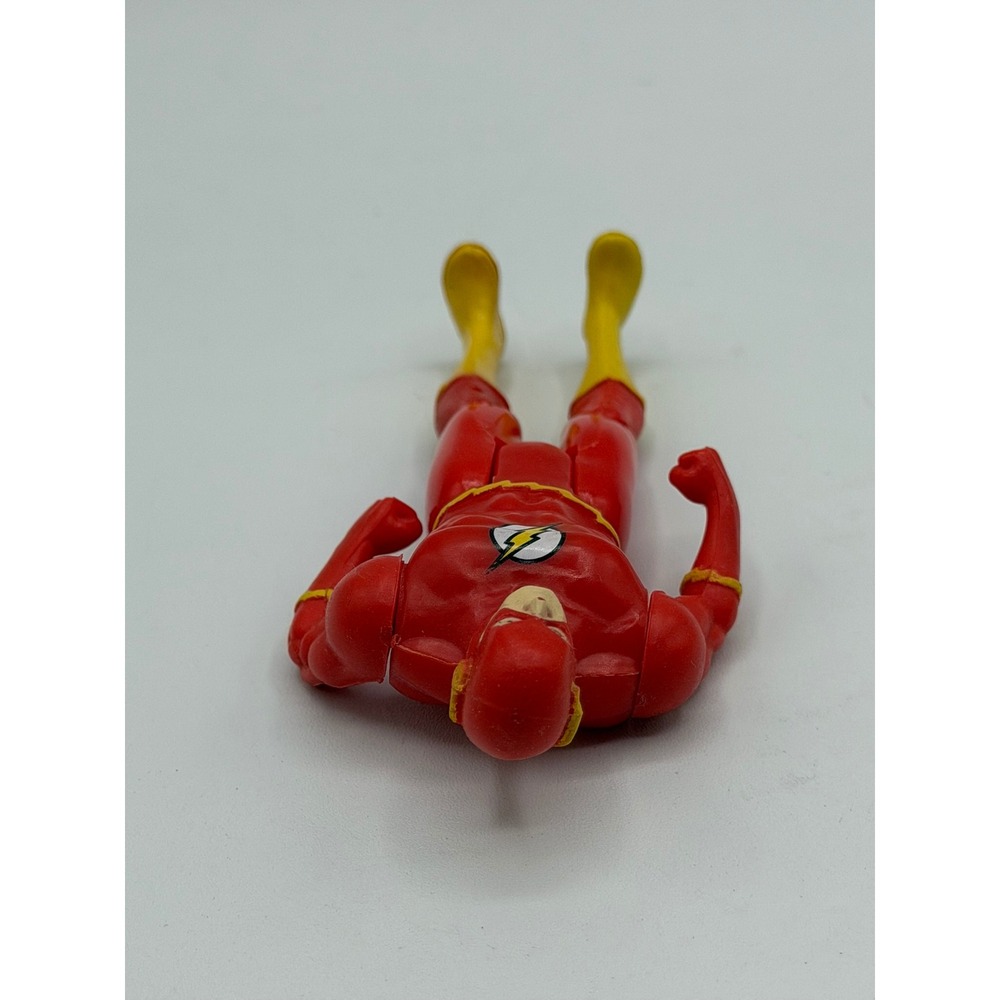 DC Comics The Flash Action Figure Red Yellow Justice League Vintage 4.5 Inch - Picture 8 of 16